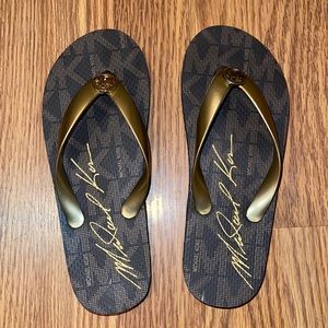 Michael Kors Flip Flops - Brand New